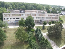 Budova bývalého gymnázia na Exnárovej 10 v Košiciach